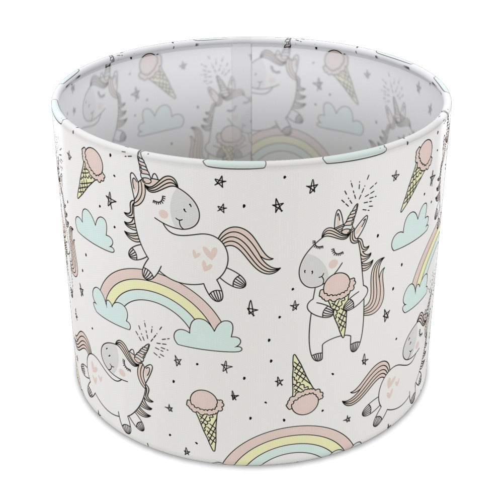 Unicorn Rainbow Ice lampshade - 25cm Table