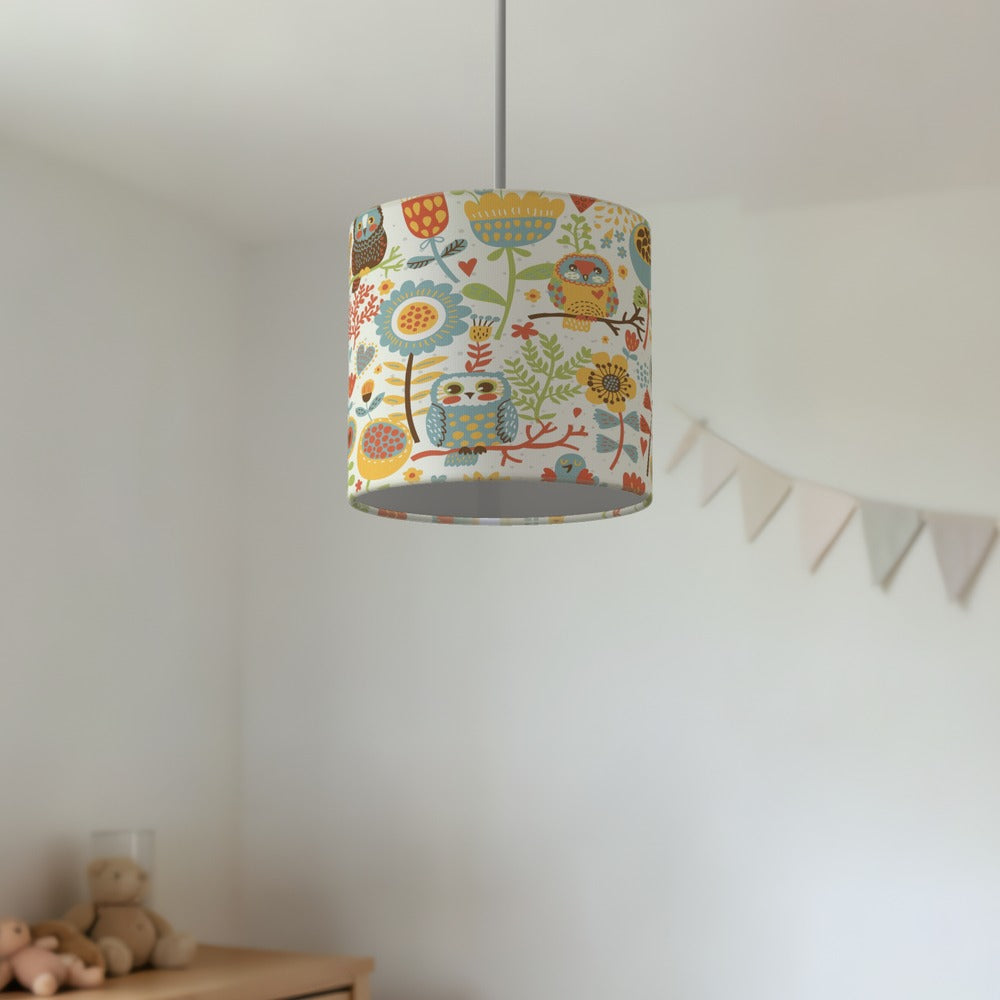Owl lampshade