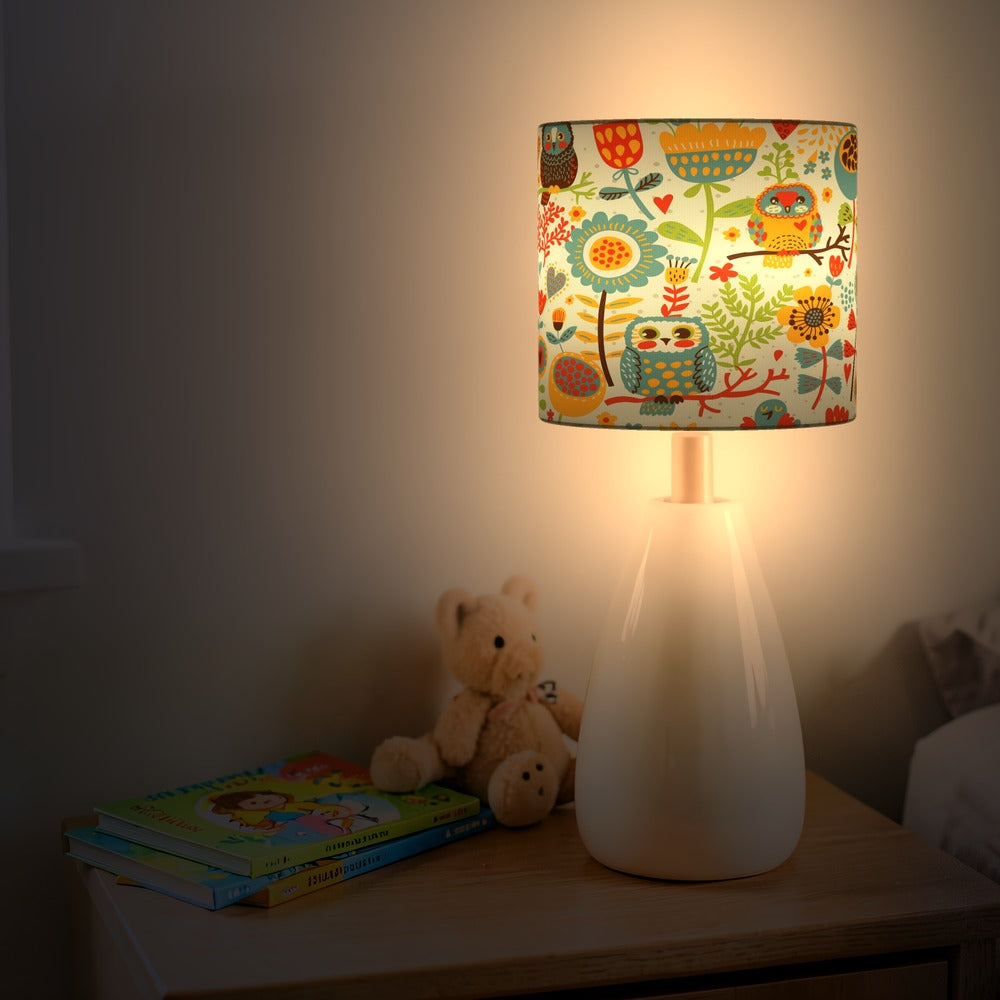 Owl lampshade