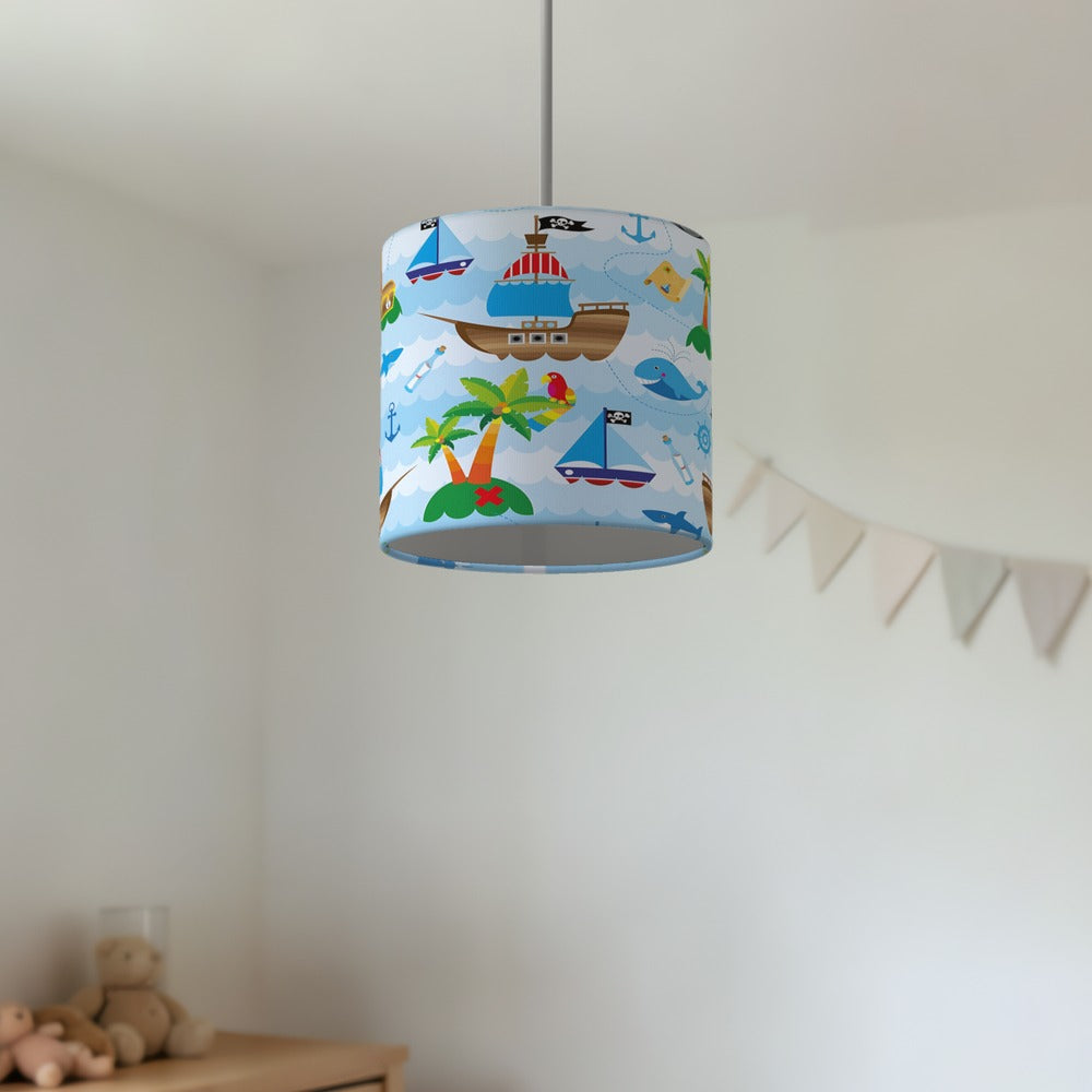 Pirate Adventure lampshade