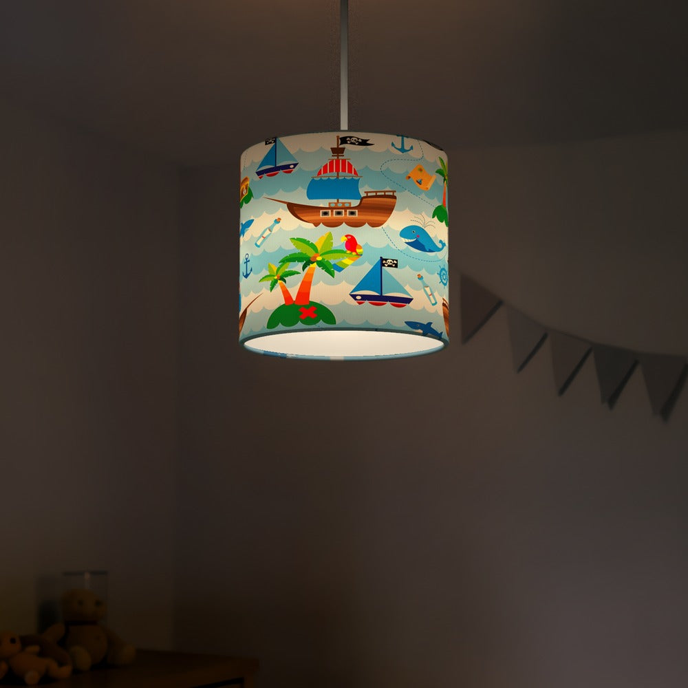 Pirate Adventure lampshade