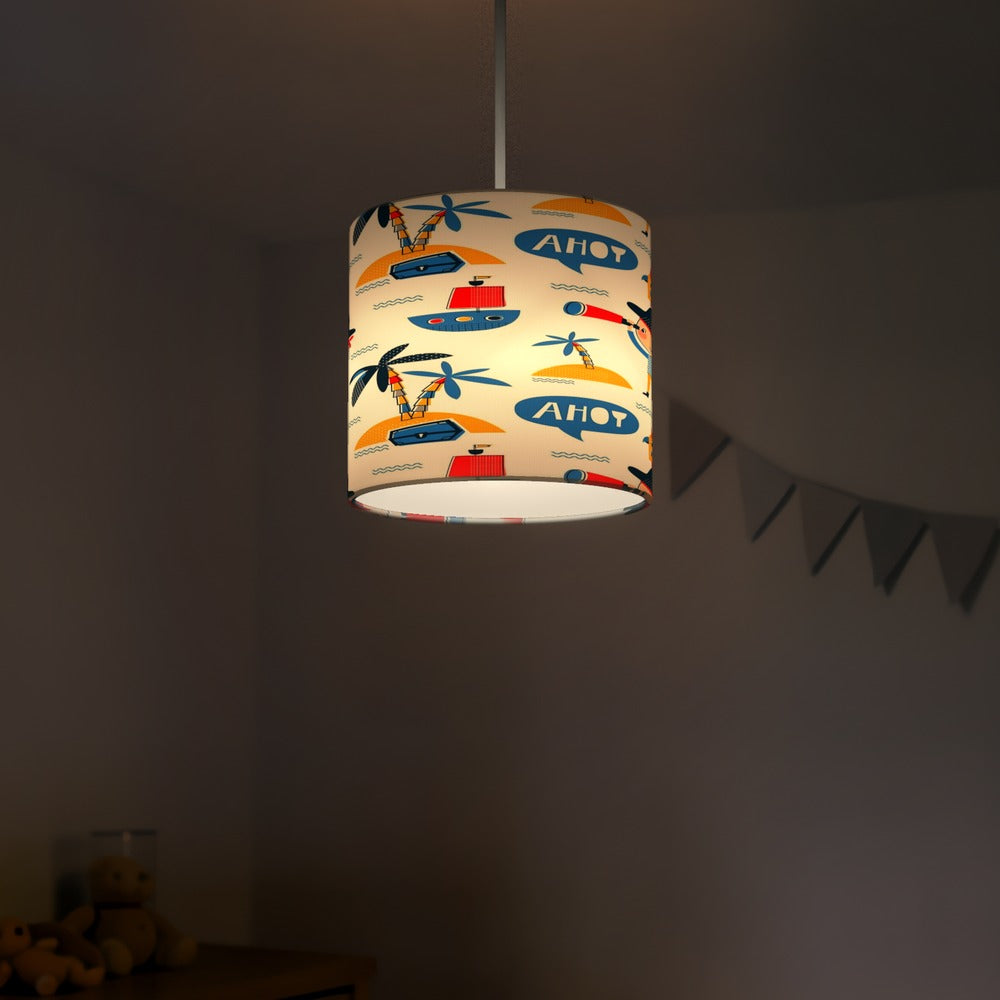 Pirate Adventure lampshade