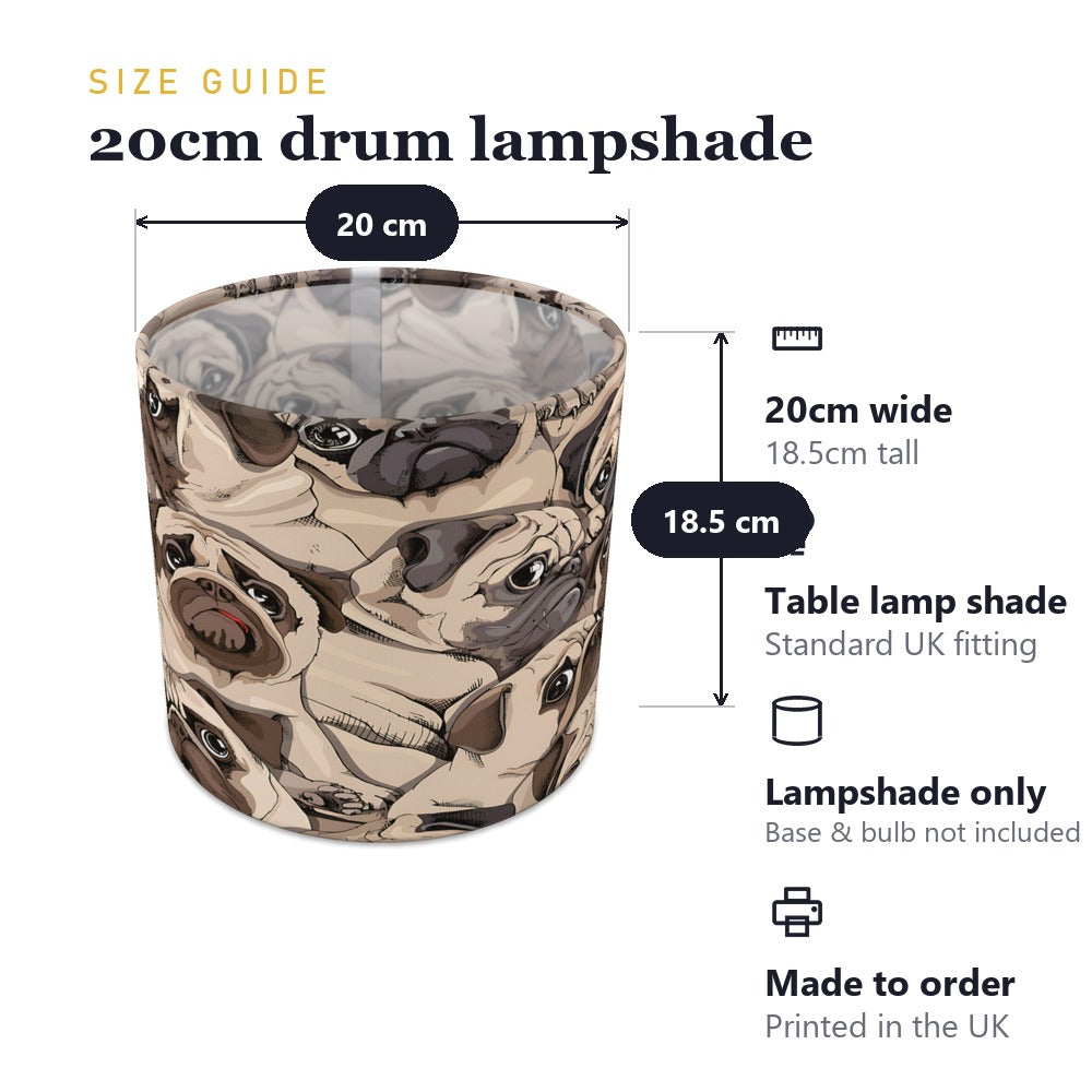 Dogs lampshade