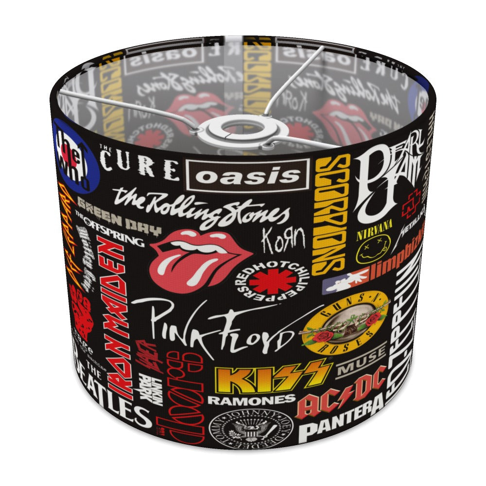 Retro Rock Band Theme lampshade - 25cm Ceiling