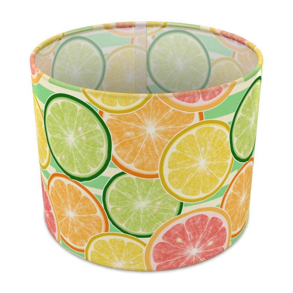 Citrus Fruit Pattern lampshade - 25cm Table
