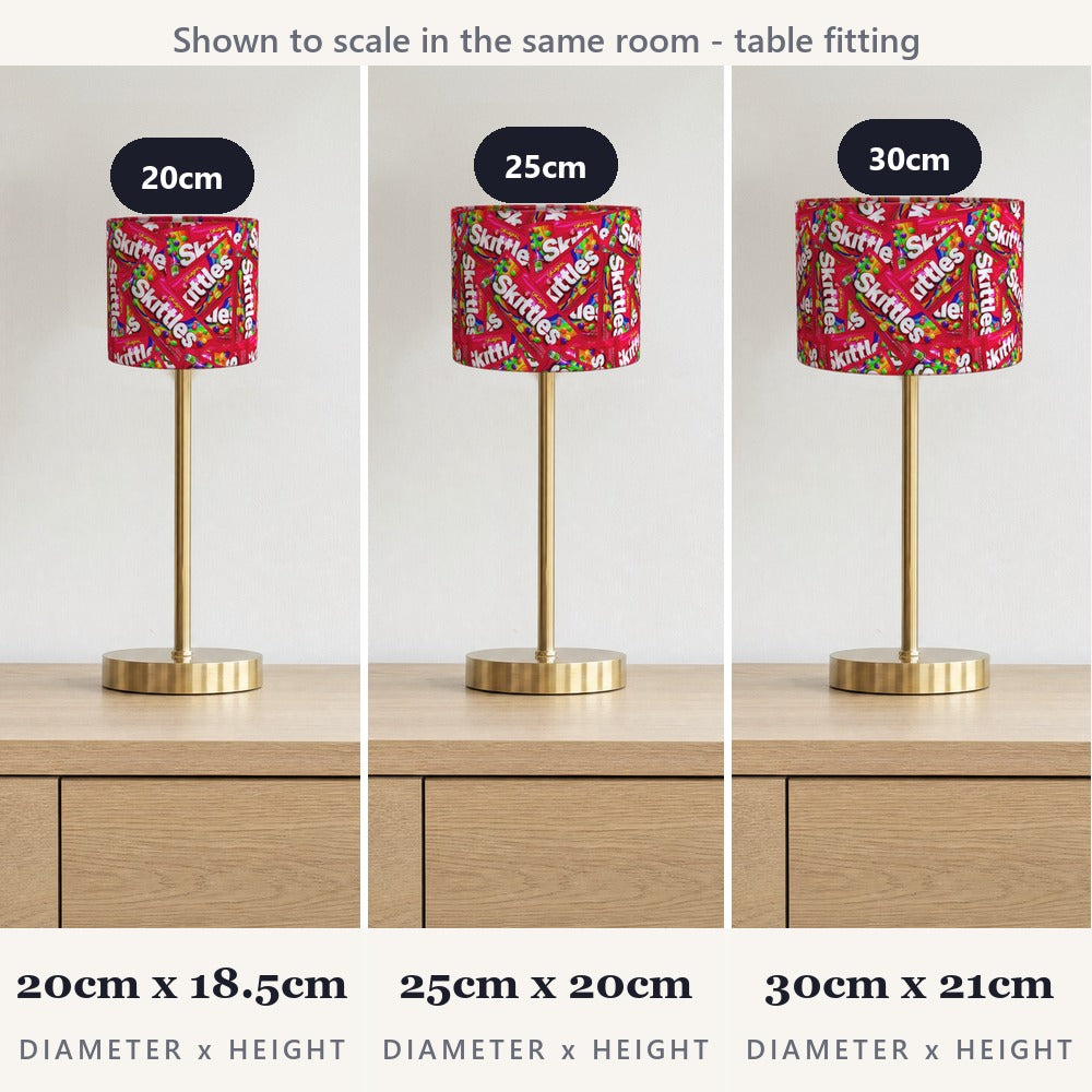 Colorful Candy Skittles lampshade