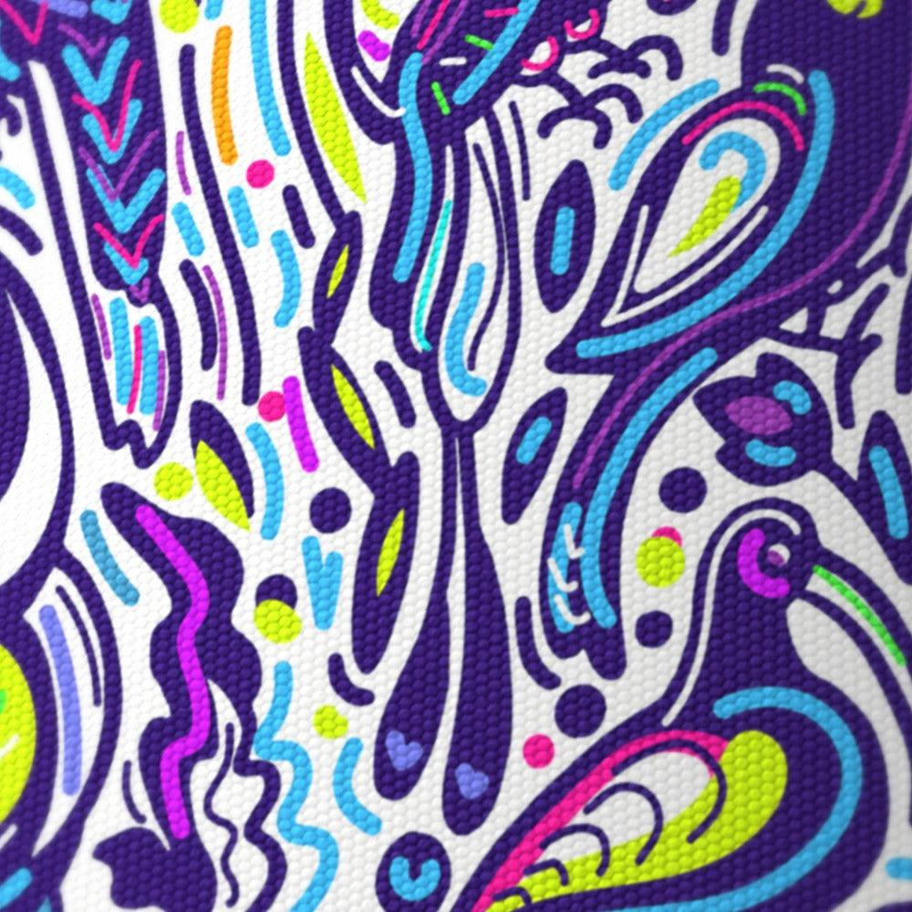 Psychedelic Toucan Pattern lampshade