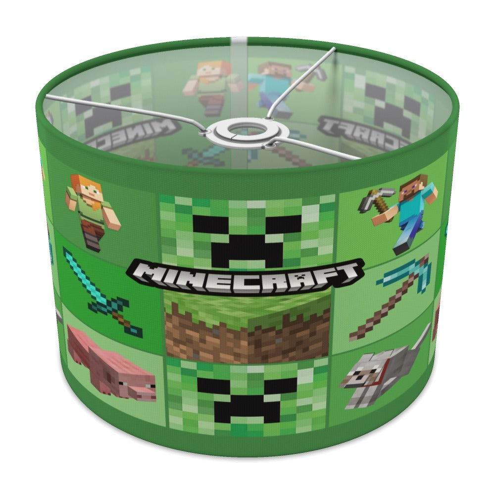 Pixels Mining Game Character Collage lampshade - 30cm Ceiling