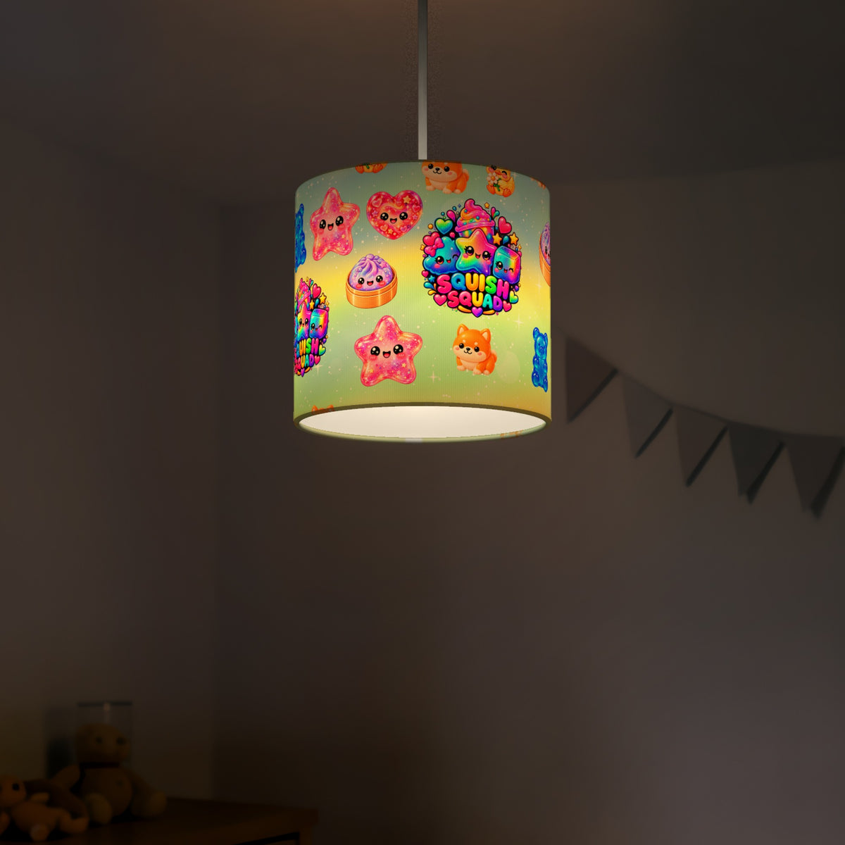 Squish Squad lampshade - 20cm x 18.5cm Ceiling - photo 5