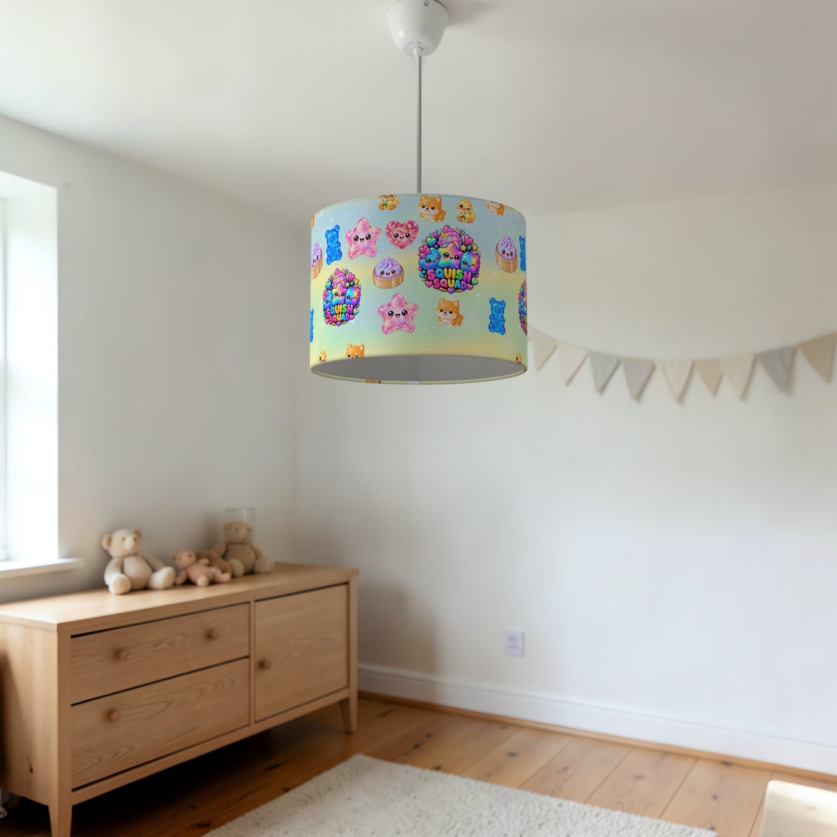 Squish Squad lampshade - 20cm x 18.5cm Ceiling - photo 3