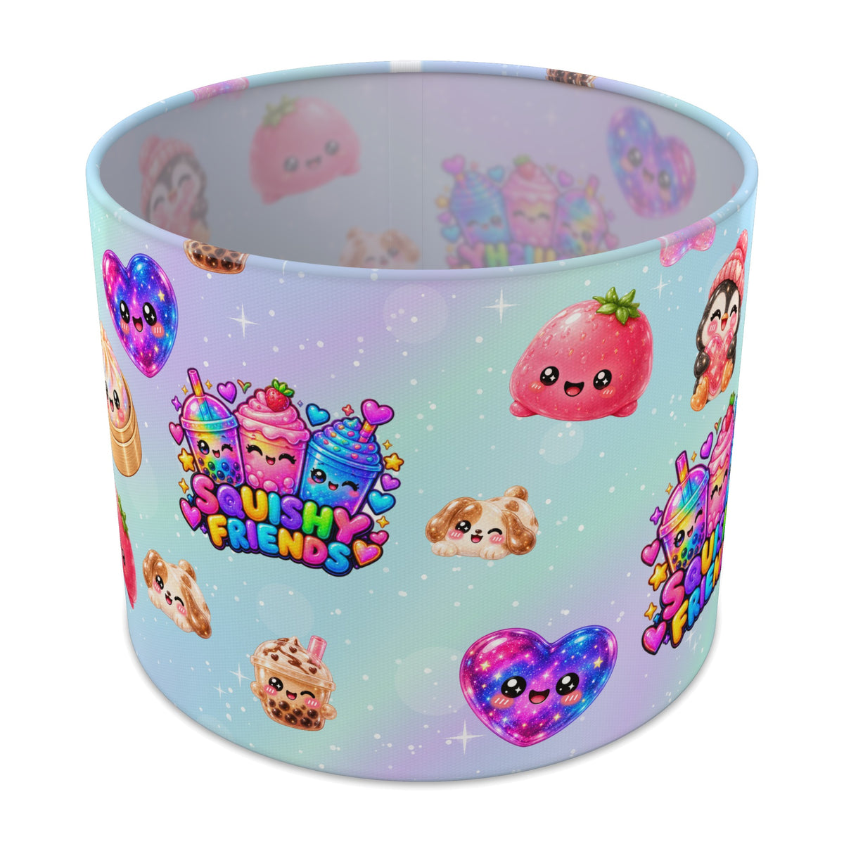 Squishy Friends lampshade - 25cm x 20cm Table