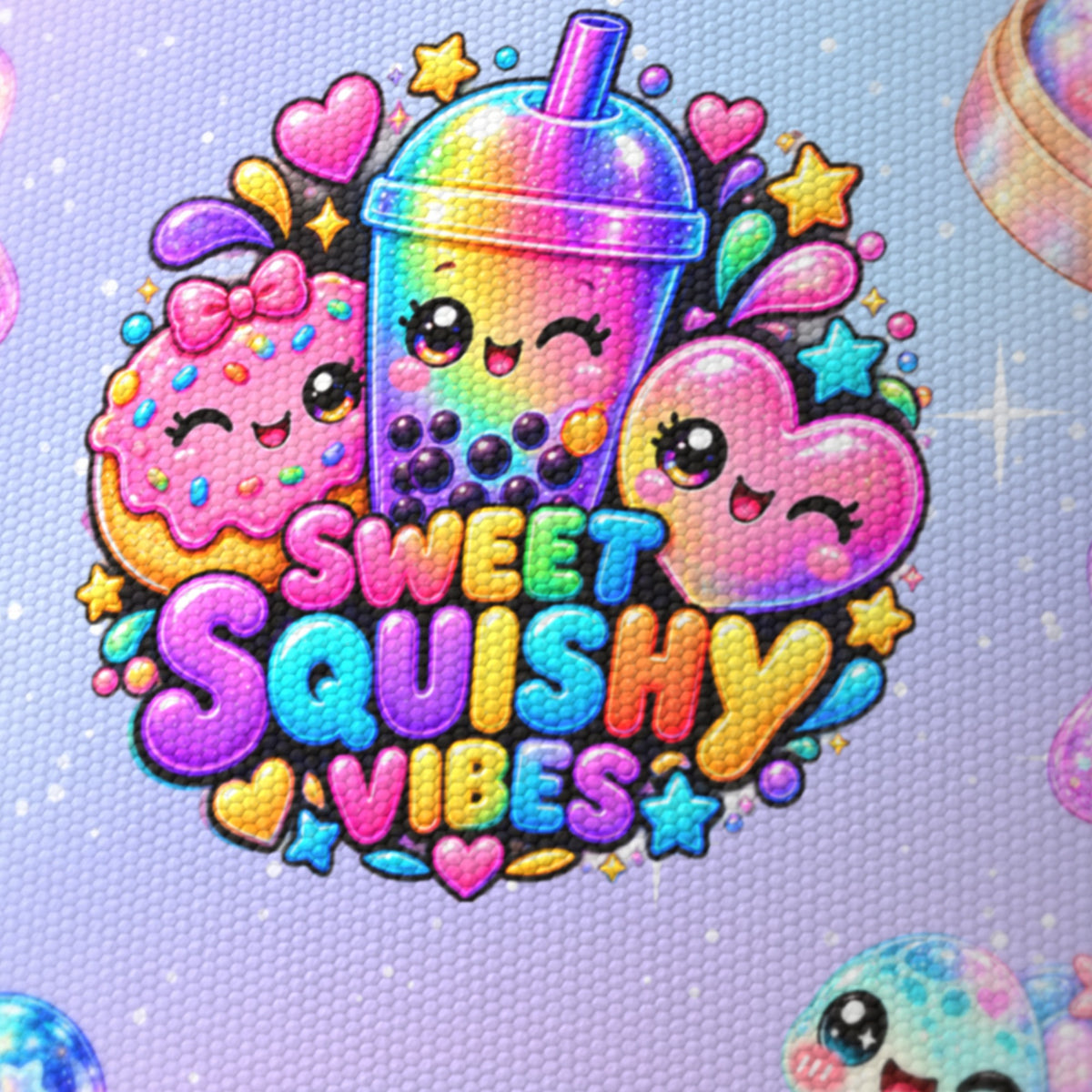Sweet Squishy Vibes lampshade - 20cm x 18.5cm Ceiling - photo 6