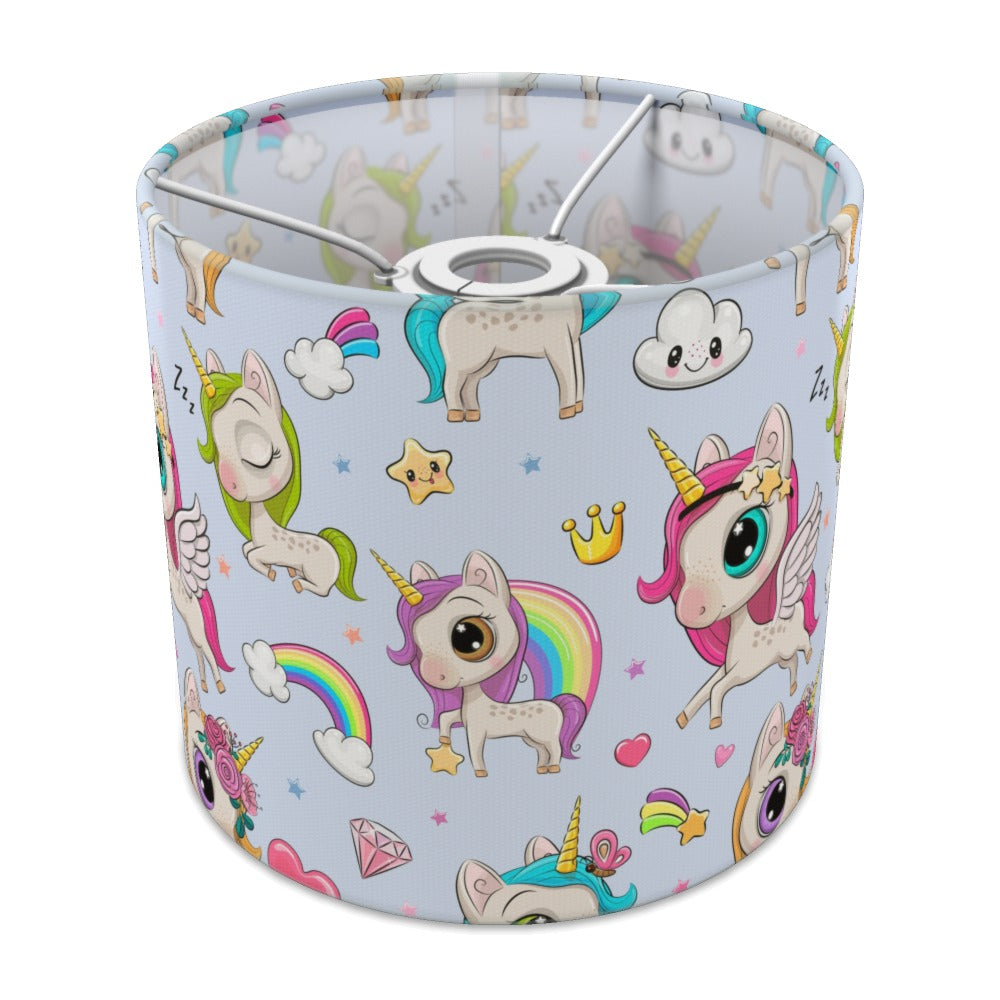 Adorable Unicorn and Rainbow lampshade - 20cm Ceiling