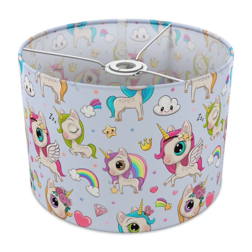 Adorable Unicorn and Rainbow lampshade - 30cm Ceiling