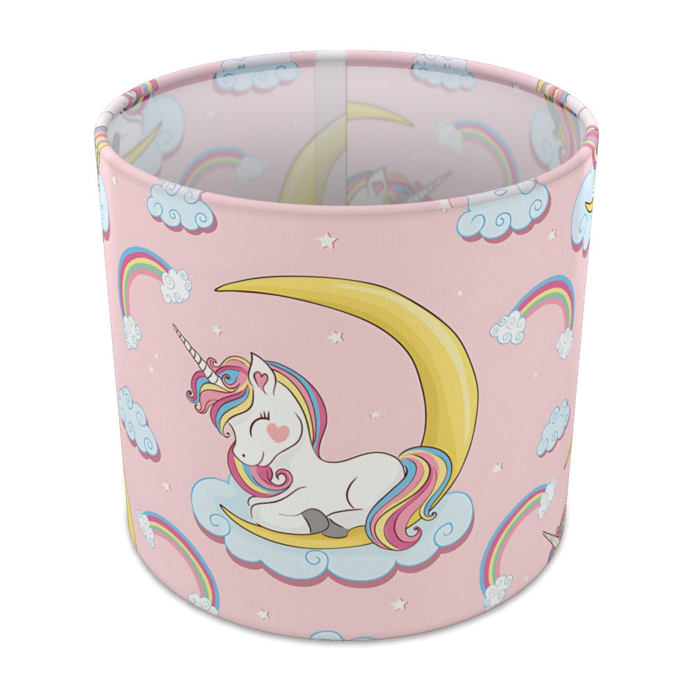 Pink Unicorn Rainbow lampshade - 20cm Table