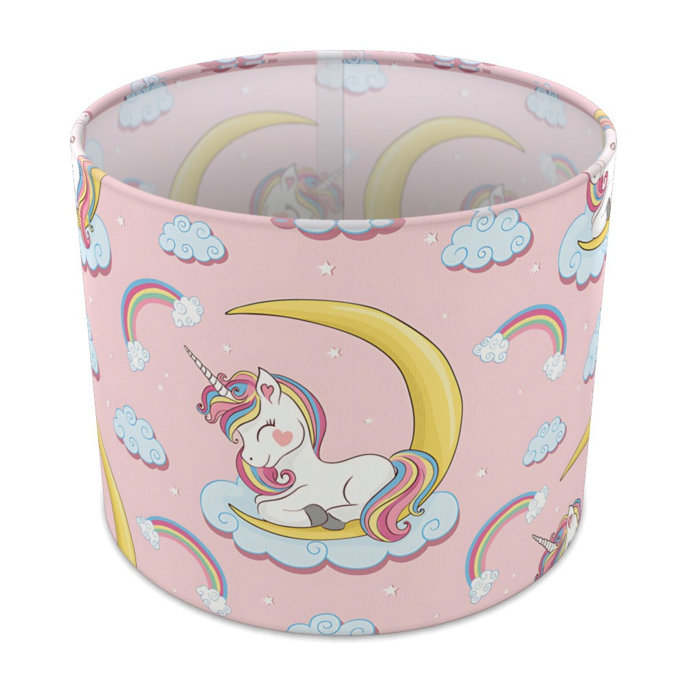 Pink Unicorn Rainbow lampshade - 25cm Table