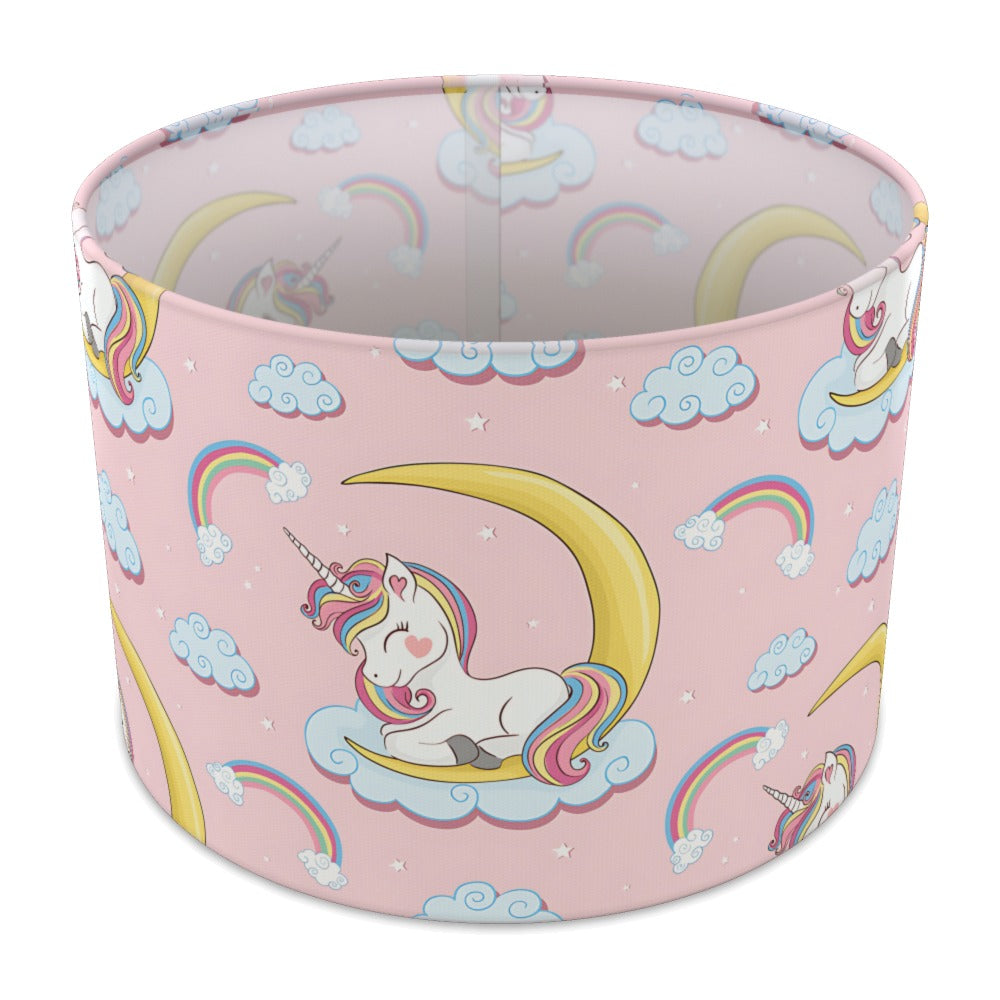 Pink Unicorn Rainbow lampshade - 30cm Table