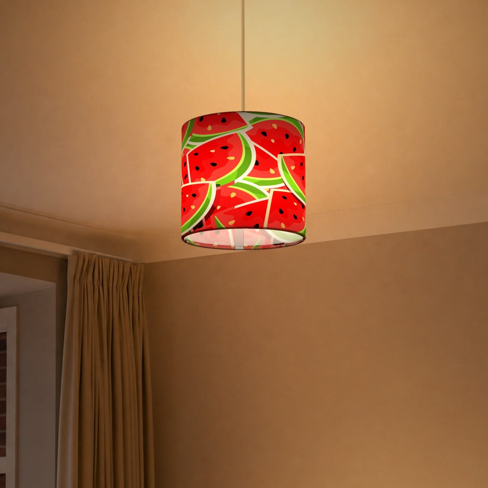 Vibrant Watermelon lampshade