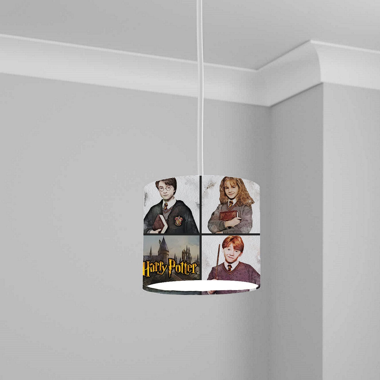 Wizardry School Character Ceiling Lampshade Lightshade for Room - 20cm x 18.5cm