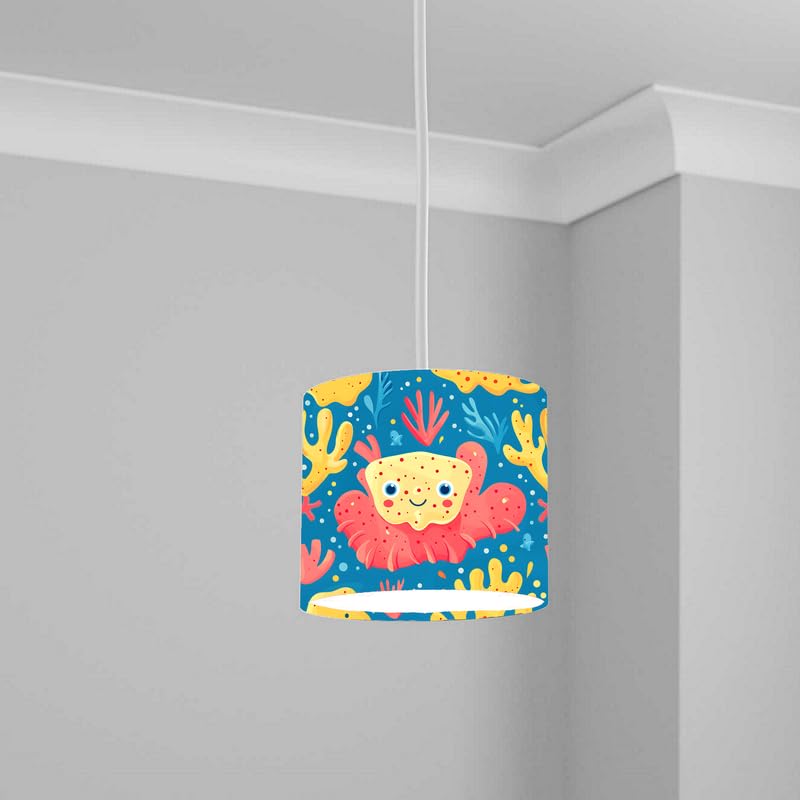Aquatic Lampshade Kids Bedroom LightShade ver192 20CM X 18.5CM