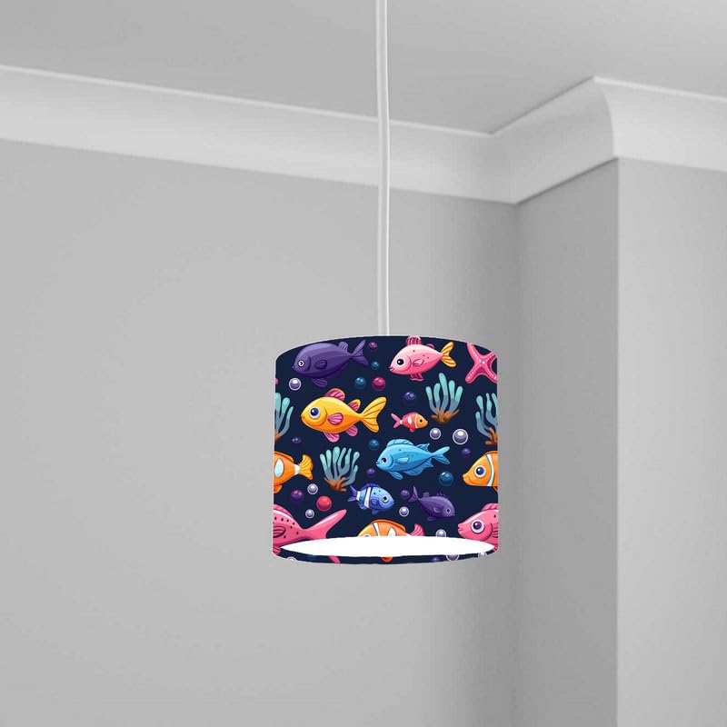 Aquatic Lampshade Kids Bedroom LightShade ver324 20CM X 18.5CM