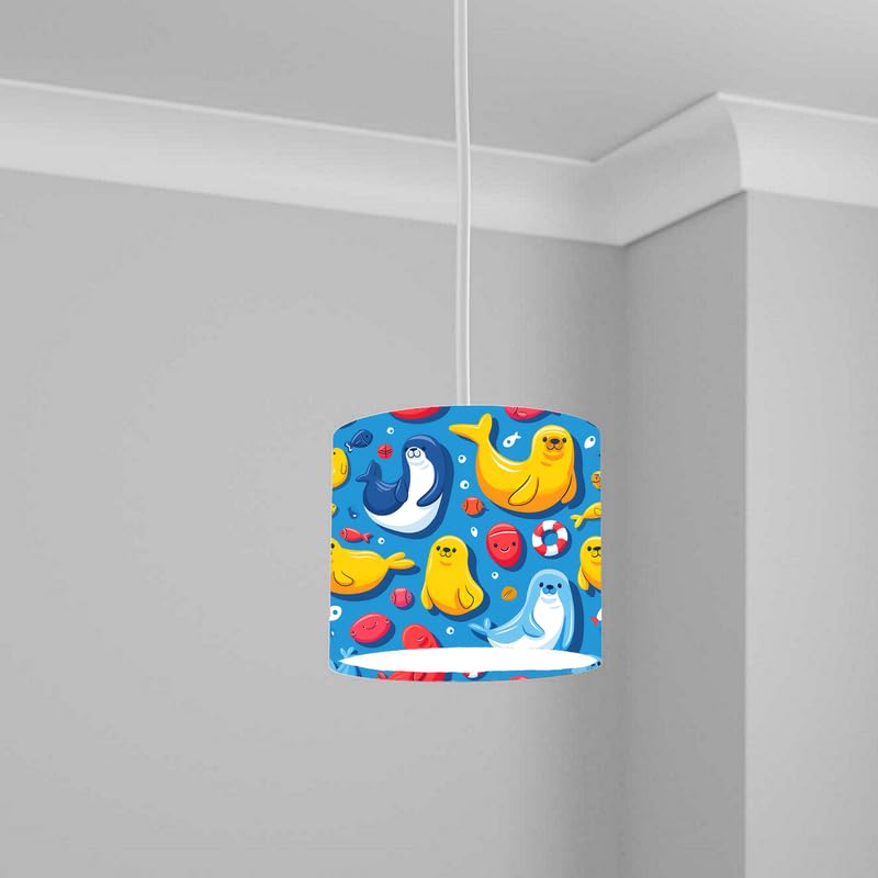 Aquatic Lampshade Kids Bedroom LightShade ver206 20CM X 18.5CM