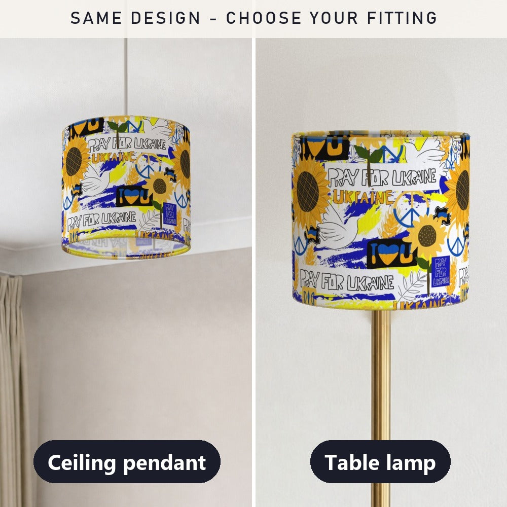 Printed Pattern lampshade