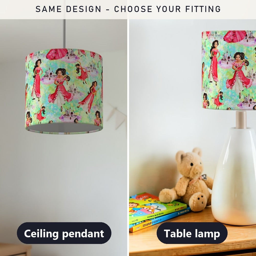 Princess Castle Theme lampshade