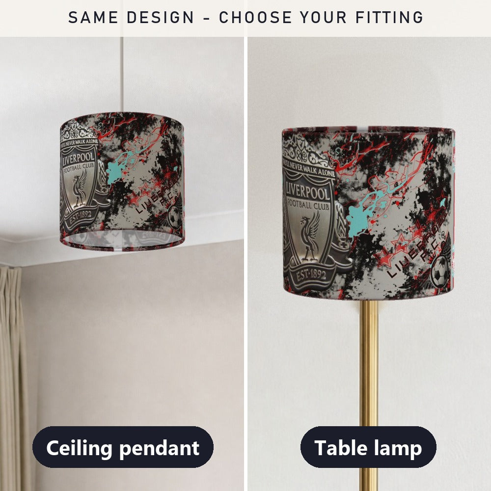 Liverpool Badge lampshade