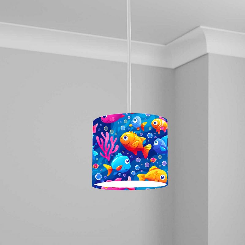 Aquatic Lampshade Kids Bedroom LightShade ver321 20CM X 18.5CM