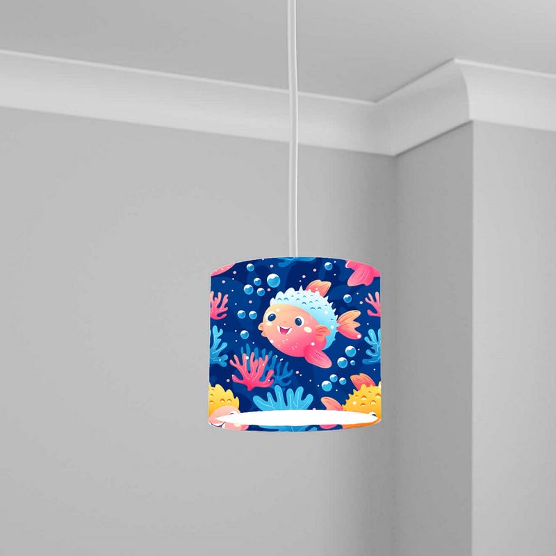 Aquatic Lampshade Kids Bedroom LightShade ver173 20CM X 18.5CM