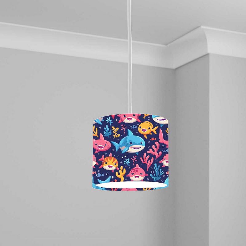 Aquatic Lampshade Kids Bedroom LightShade ver235 20CM X 18.5CM