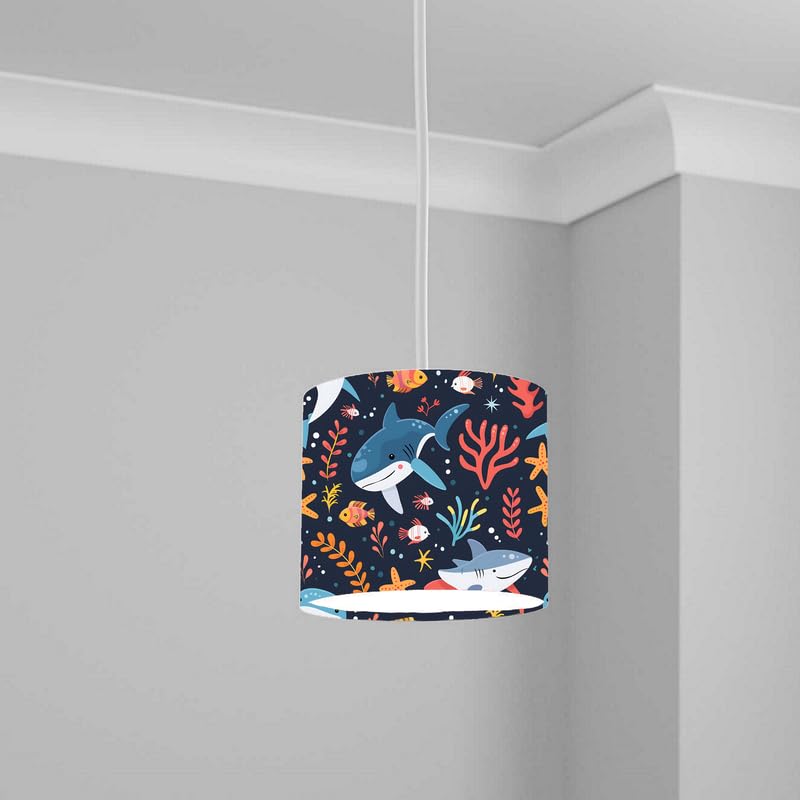 Aquatic Lampshade Kids Bedroom LightShade ver238 20CM X 18.5CM