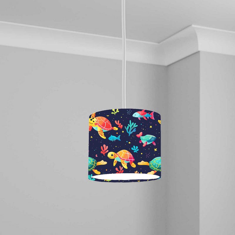 Aquatic Lampshade Kids Bedroom LightShade ver326 20CM X 18.5CM
