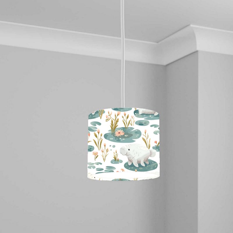 Aquatic Lampshade Kids Bedroom LightShade ver39 20CM X 18.5CM