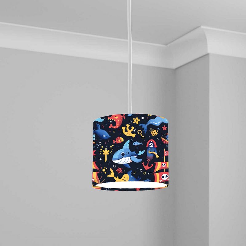 Aquatic Lampshade Kids Bedroom LightShade ver291 20CM X 18.5CM