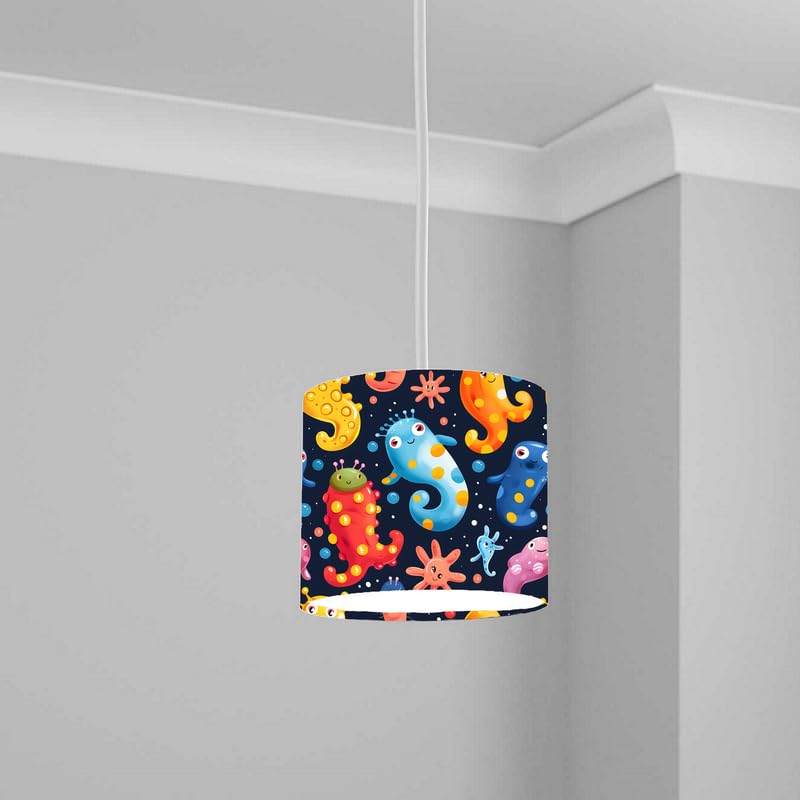 Aquatic Lampshade Kids Bedroom LightShade ver242 20CM X 18.5CM