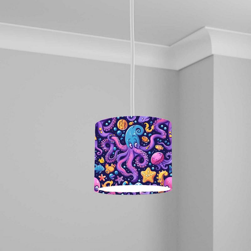 Aquatic Lampshade Kids Bedroom LightShade ver97 20CM X 18.5CM
