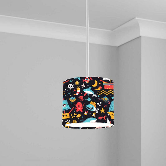 Aquatic Lampshade Kids Bedroom LightShade ver292 20CM X 18.5CM