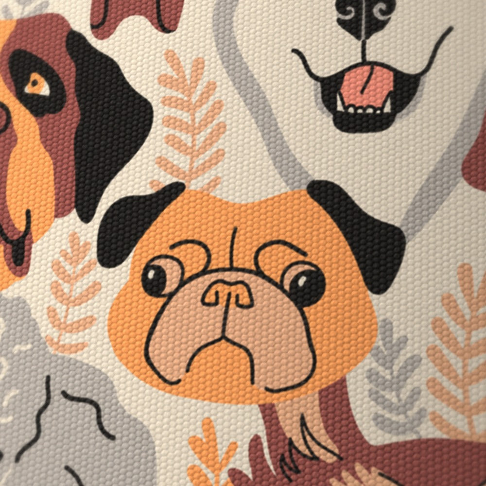 Adorable Puppy Dog Pattern lampshade