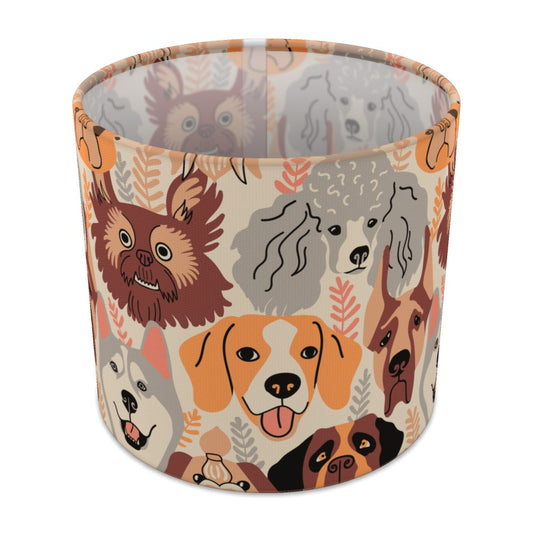 Adorable Puppy Dog Pattern lampshade - 20cm Table
