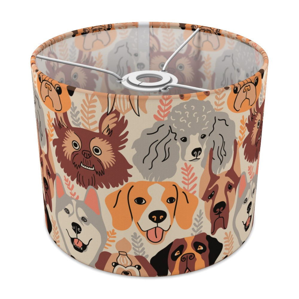 Adorable Puppy Dog Pattern lampshade - 25cm Ceiling
