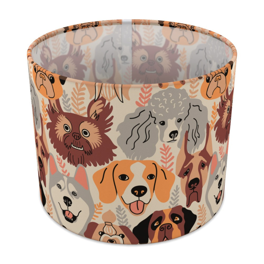 Adorable Puppy Dog Pattern lampshade - 25cm Table
