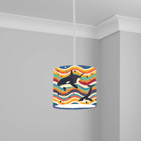 Aquatic Lampshade Kids Bedroom LightShade ver105 20CM X 18.5CM