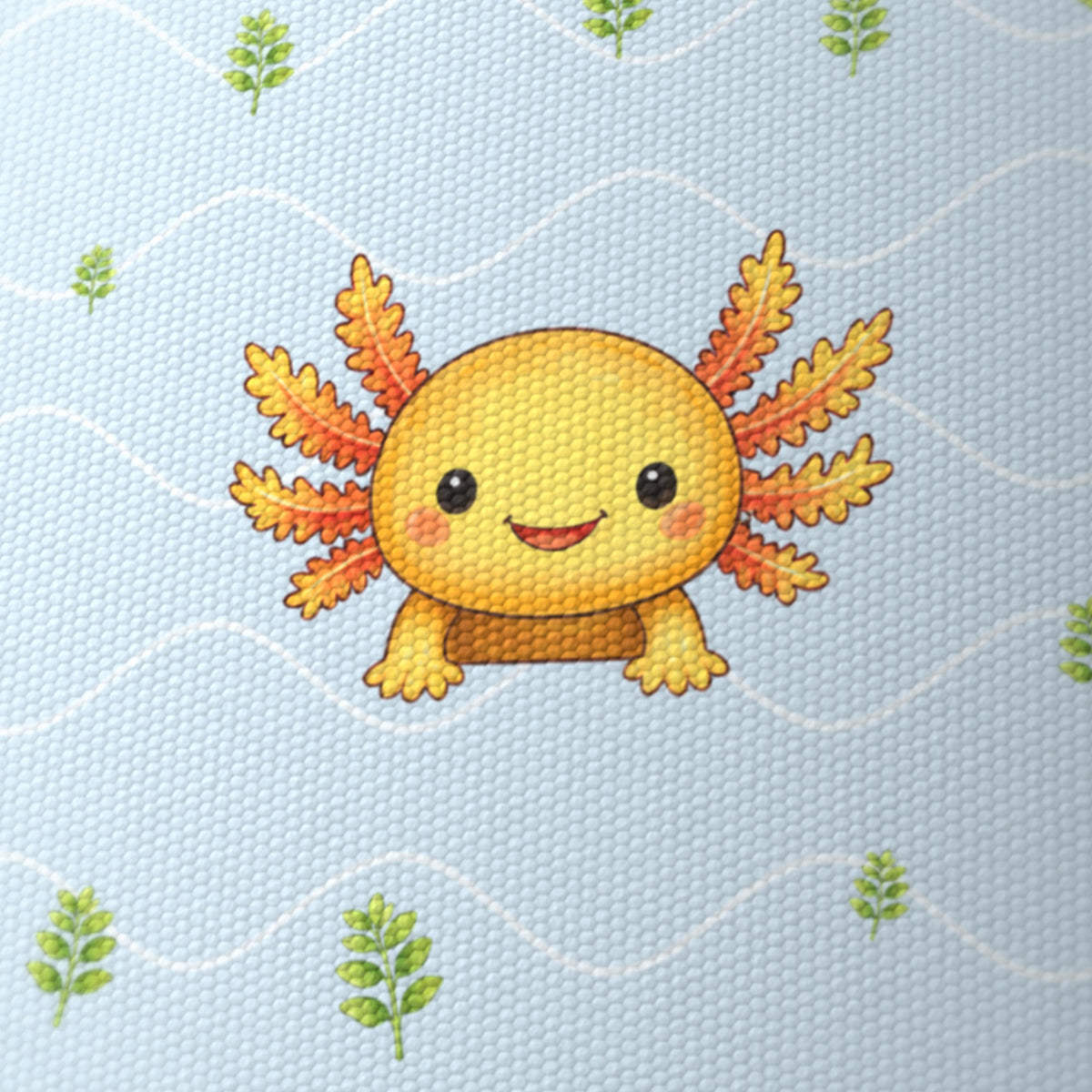 Sky Axolotl Lagoon lampshade - 20cm x 18.5cm Ceiling - photo 6