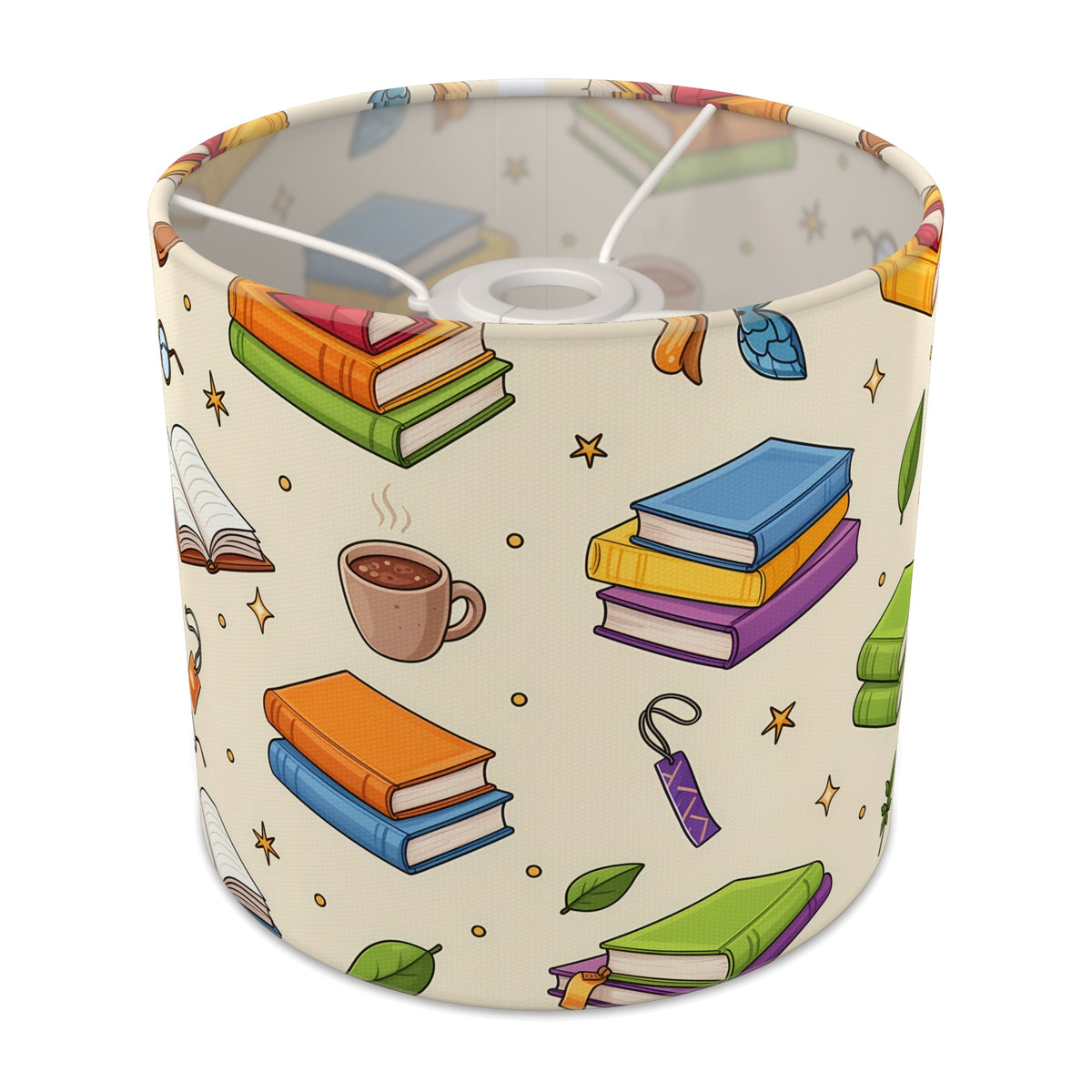 Cream Reading Nook lampshade - 20cm x 18.5cm Ceiling - main photo