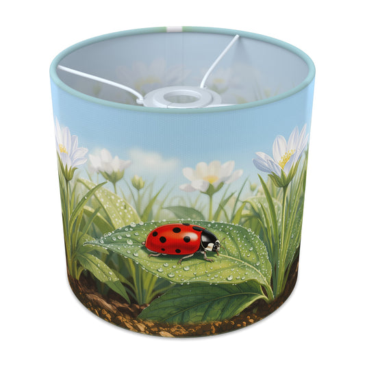 Bug Garden wraparound lampshade - Ladybird Garden - main photo