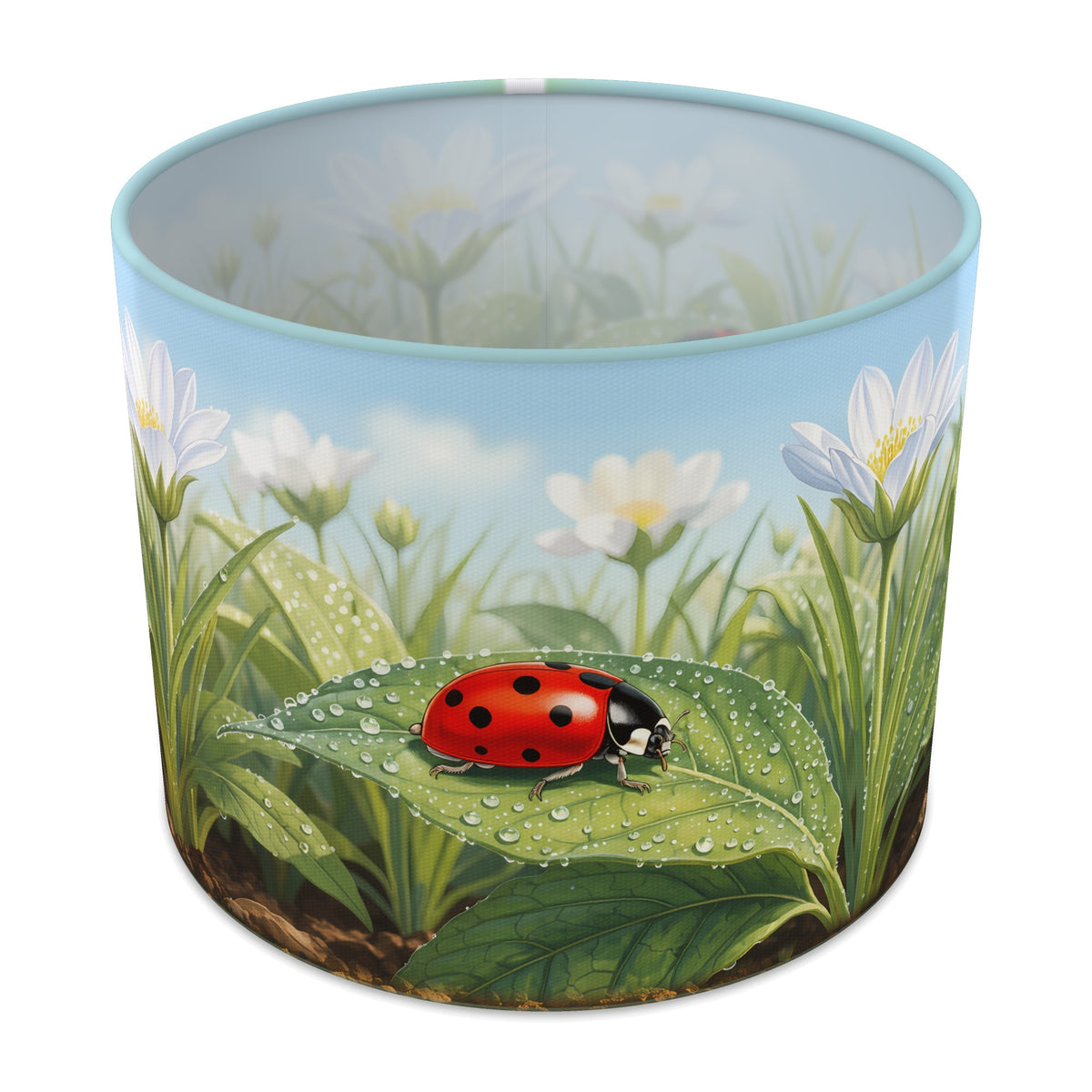 Ladybird Garden Bug Garden lampshade - 25cm x 20cm Table