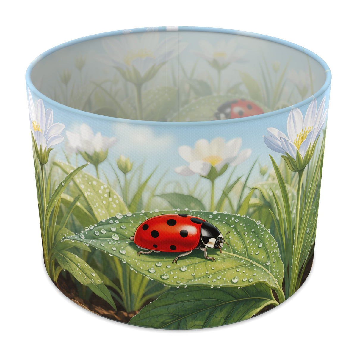 Ladybird Garden Bug Garden lampshade - 30cm x 21cm Table