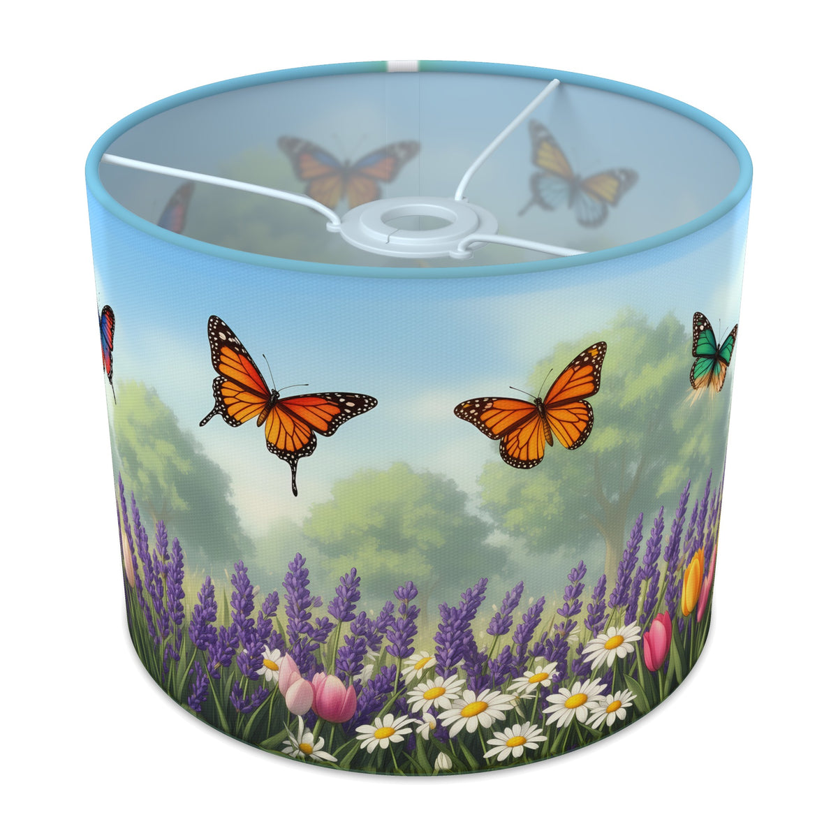 Butterfly Meadow Butterfly Garden lampshade - 25cm x 20cm Ceiling